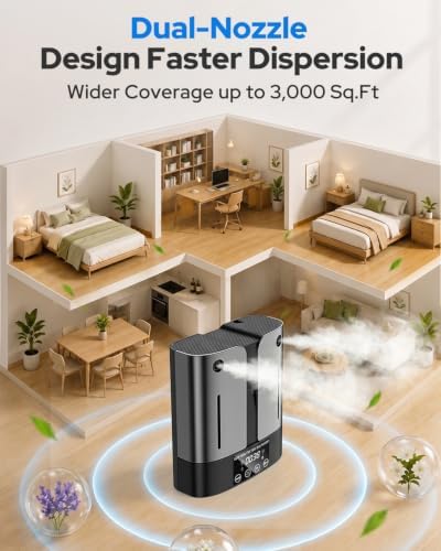 Cordless Waterless Aroma Diffuser Mini Portable Essential Oil Nebulizer Aromatherapy Fragrance Machine - Image 3