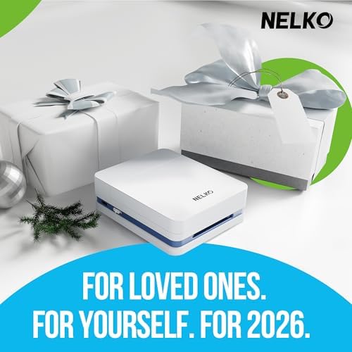 Nelko PP01 Photo Printer, 2x3 Portable Mini Printer with 100 Sheets, White - Image 3