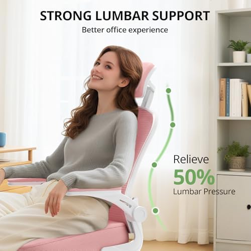 Synorla Office Chair|330LBS Capacity Ergonomic Desk Chair - Image 3