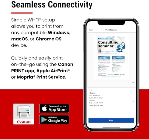 Canon PIXMA TS4320 – Wireless Color Inkjet Printer with Print, Copy, Scan - Image 5