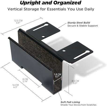 ULTRARM Moodular Vertical Laptop Tray Add-On for Rails, Do Not Use Alone - Image 4