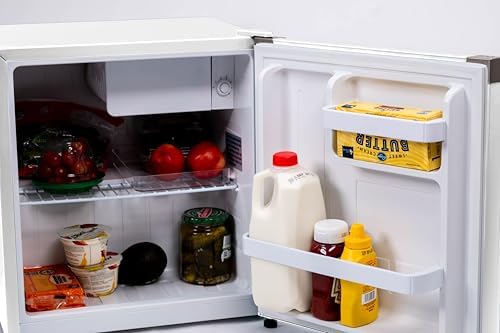 Frigidaire 1.6 cu ft Compact Mini Fridge, Perfect for Home or Office, Contemporary Series, White - Image 6