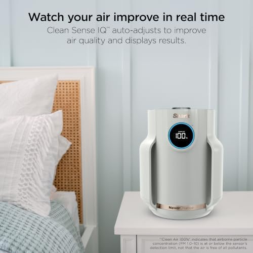 Shark NeverChange Compact Pro Air Purifier 2 pack, HP0712GY1, Dark Grey - Image 2
