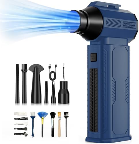 Compressed Air Duster, 130,000RPM Ultra-Powerful Electric Air Duster by ZOAIVR