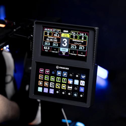 SimSport Gadget 6.8 Inch Touchscreen Combo for Stream Deck XL Sim Rig Accessories Aluminum Profile - Image 7
