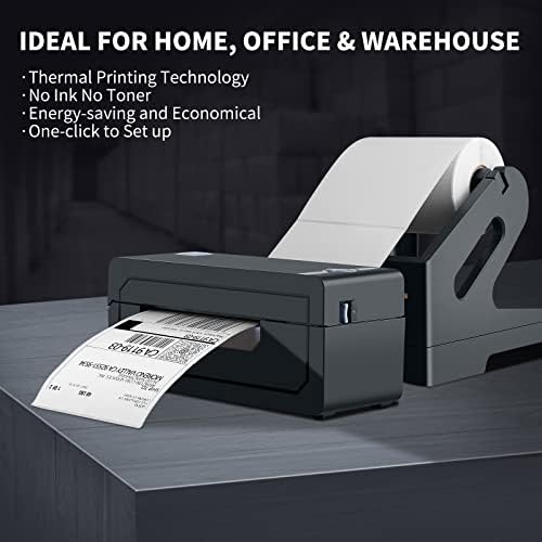 JADENS Bluetooth Thermal Shipping Label Printer, Wireless 4x6 Label Printer - Image 6