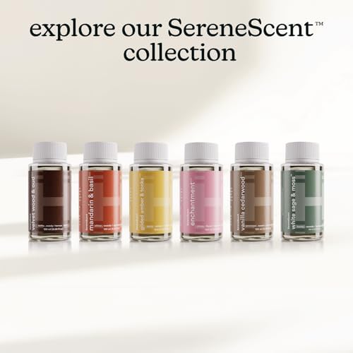 Homedics SereneScent Waterless Diffuser Oil Refill, Gilded Amber & Tonka - Image 7