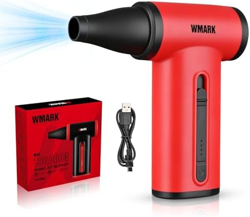 WMARK Compressed Air Duster Rechargeable Cordless Handheld Mini Blower by WMARKPROFESSIONAL