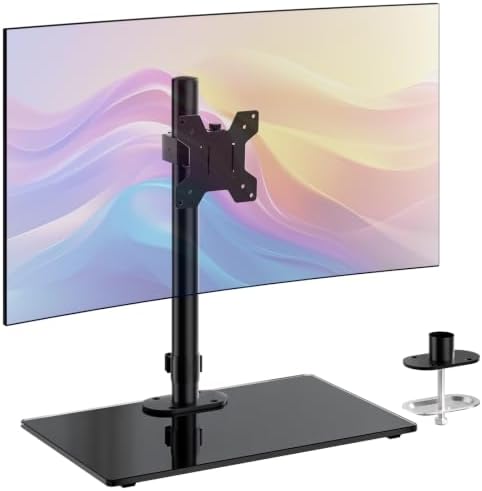 WALI Free Standing Vesa Monitor Stand for 13-32 inch Screens, up to 22 lbs by WALI