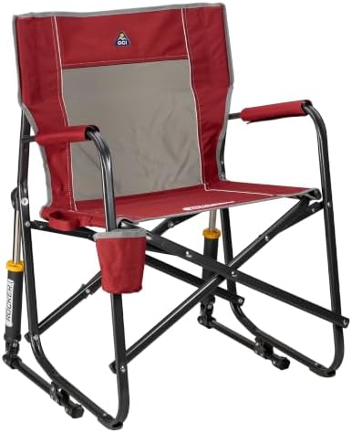 GCI Outdoor Freestyle Rocker Camping Chair - Cinnamon by GCIOUTDOOR