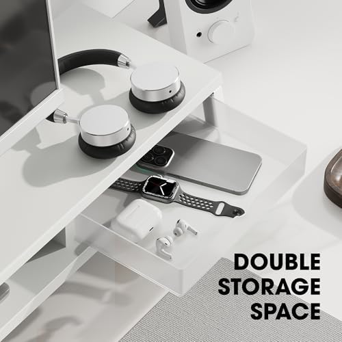 Fenge Dual Monitor Riser, 42.5 Inch Large Computer Monitor Stand - Image 4