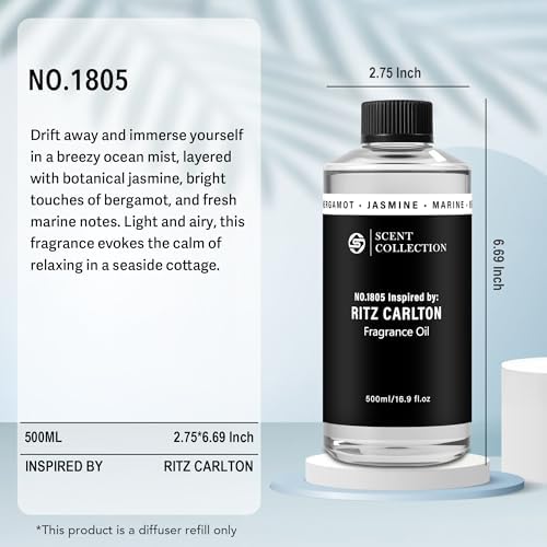 Luxury Hotel Scent Ritz Carlton Diffuser Oil 500ml/16.9Fl Oz - Image 3