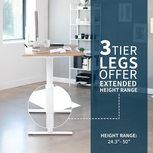 VIVO Reclaimed Wood 63 x 32 in Standing Desk, DESK-KIT-2W1P - Image 5
