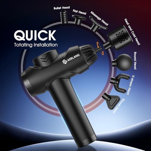 AERLANG Massage Gun with Heat and Cold,Massage Gun Massage Gun Deep Tissue - Image 6