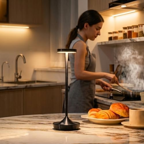 Cordless LED Table Lamps, Rechargeable 6000mAh, 72H Runtime, Waterproof - Image 6
