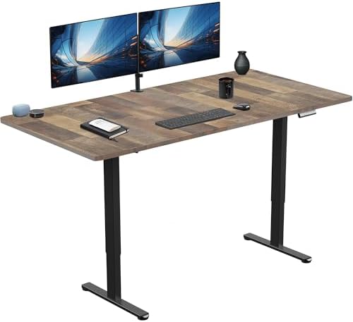 VIVO Reclaimed Wood 71 x 36 in Standing Desk, DESK-KIT-E2B7P-36 by VIVO