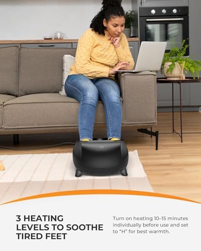 CooCoCo FSA Eligible Foot Massager with Heat, Remote Control - Image 6