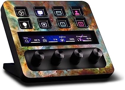 MightySkins Skin Compatible with Elgato Stream Deck + - Space Cloud | Protective, Durable, and Unique Vinyl Decal wrap Cover | Easy to Apply, Remove, and Change Styles | Made in The USA by MIGHTY+SKINS