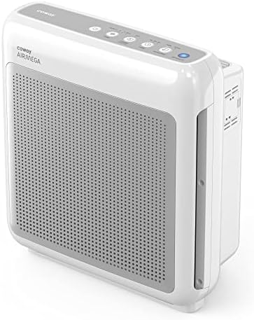COWAY Air Purifiers for Home Up to 1,748 ft², HEPA Filter for Smoke, Allergies, Pet Dander, Odor, Air Quality Monitor, Auto & Eco Mode, Timer, Filter Indicator, 3yr Warranty, Airmega 200M White by Unknown