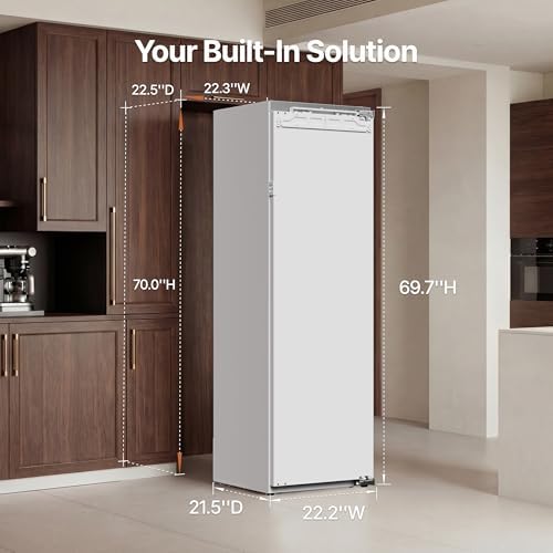 Ca'Lefort 22-Inch Panel Ready Refrigerator, 10.9 cu.ft - Image 4