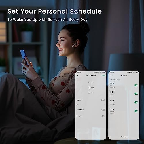 Afloia Smart Air Purifier for Home Large Rooms Bedroom, Up to 1,076 sq ft - Image 5