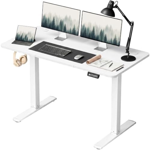 Furmax 48 Inches Electric Height Adjustable Standing Desk Home Office Desk by Furmax
