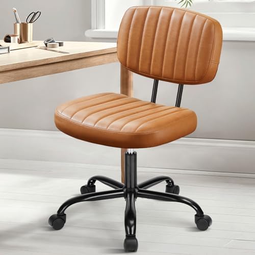 DUMOS Small Desk Chair, Home Office Chair, Lumbar Support by DumosLifestyle