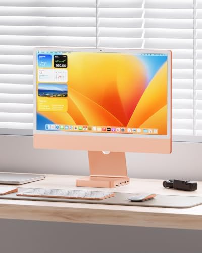 USB C HUB for iMac 24 inch M1/M3/M4 with M.2 NVMe 4TB SSD Enclosure - Image 6