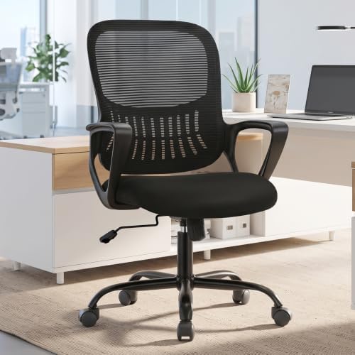 OLIXIS Home Office Chair, Mesh Desk Chair, Ergonomic Lumbar Support by OLIXIS
