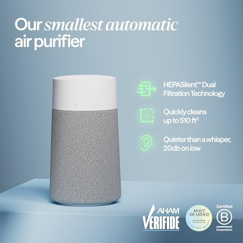 BLUEAIR Air Purifiers for Small Spaces Bedroom Dorm Office, Mini Max Auto - Image 2