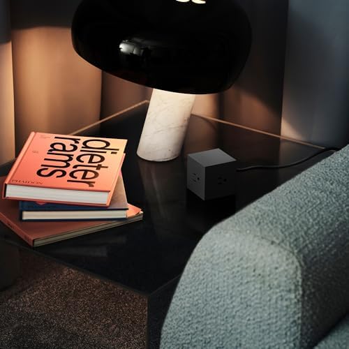 Avolt Square 1 Stockholm Black Power Strip Cube, 5.9ft, 3 Outlets, 2 USB-C - Image 4