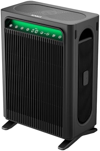 KNKA Air Purifiers for Home Bedroom Up to 1,695 Ft² in 1 Hr, APH4000, Black by KNKA