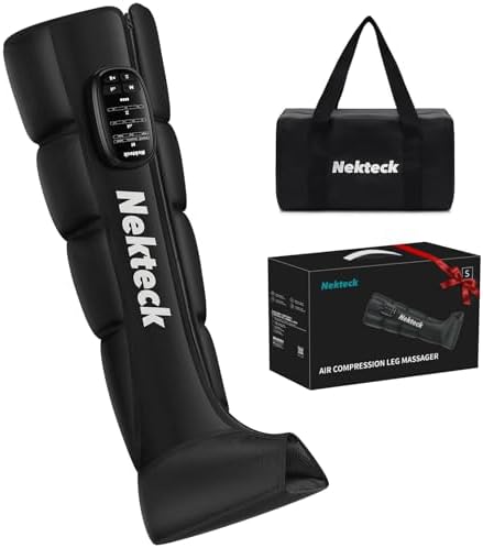 Nekteck Cordless Leg Massager for Circulation & Pain Relief, (1-Pack) Small by Nekteck