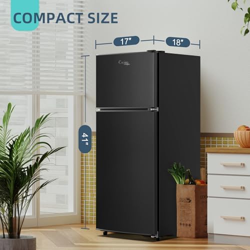 Cucina Magica Mini Fridge with Freezer, 3.8 Cu.Ft Small Fridge, Dorm Fridge - Image 3