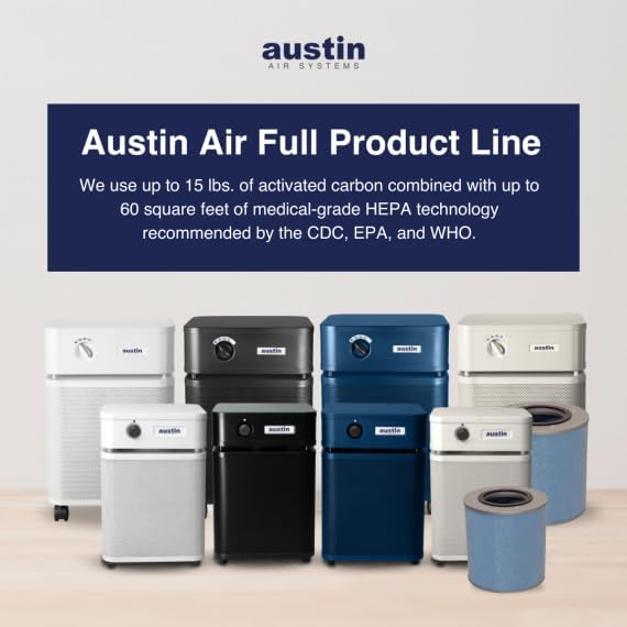 Austin Air HealthMate Plus Air Purifier, Black, Model B450 - Image 4