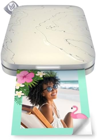 HP Sprocket Select 2.3x3.4 Instant Photo Printer, Print Pictures on Zink Sticky-Backed Paper from Your iOS & Android Device, Portable Printer for Home Use and Travel, Eclipse by Unknown