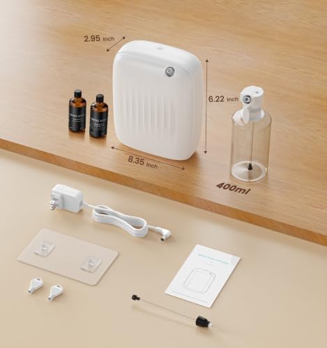 Ziweo Waterless Essential Oil Diffuser 2 x 100mL Hotel Scent Oil, 3000sq.ft - Image 6