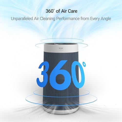 WINIX T830 Air Purifier for Home Extra Large Room Up to 1968 Ft² in 1 Hr With Smart Wi-Fi, Air Quality Monitor, True HEPA, Carbon Filter and Auto Mode, Captures Pet Allergies, Smoke, Dust - Image 4