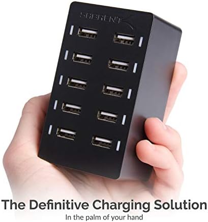 SABRENT 60W 10-Port USB Charging Station, Auto-Detect (AX-TPCS) - Image 6