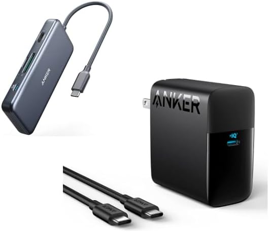 Anker 341 USB-C Hub (7-in-1) with 100W USB-C Charger by Anker