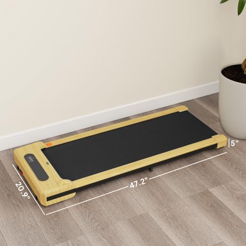 Soozier Walking Pad 2.5HP Under Desk Treadmill, 264 lbs, Installation-Free - Image 7