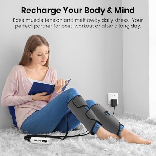 SHINE WELL Air Compression Leg Massager for Circulation and Pain Relief Fsa - Image 2