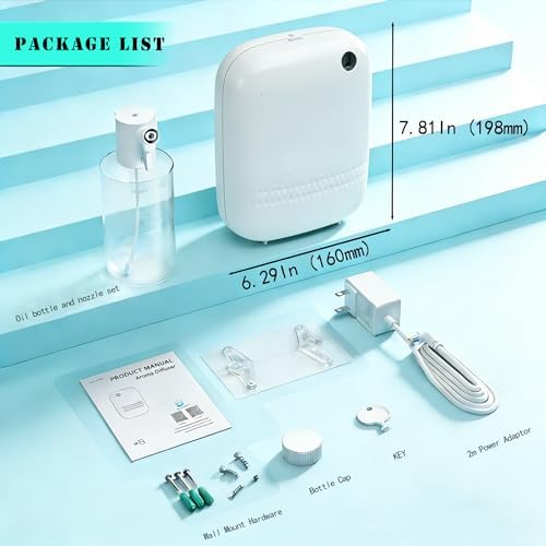 2026 Upgraded 2000 Sq.Ft 400ML HVAC Waterless Essential Oil Diffuser - Image 2