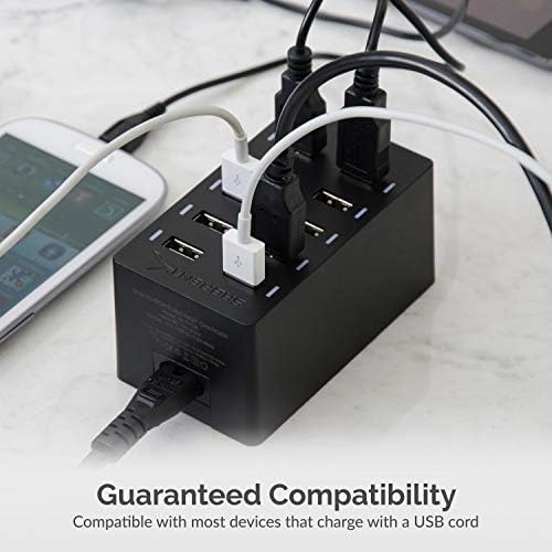 SABRENT 60W 10-Port USB Charging Station, Auto-Detect (AX-TPCS) - Image 5