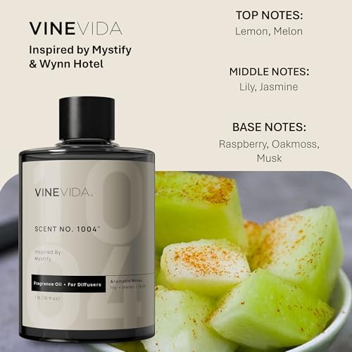 VINEVIDA [16 Fl Oz] Scent NO. 1004 Inspired by Mystify Fragrance Oil for Cold Air Diffusers, Aromatic Notes of Lily Melon Musk, Essential Oils for Diffuser Oil Refill & Air Freshener Room Spray - Image 2