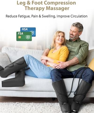 FIT KING Leg Compressiona Massager for Circulation & Pain Edema Relief FSA - Image 2