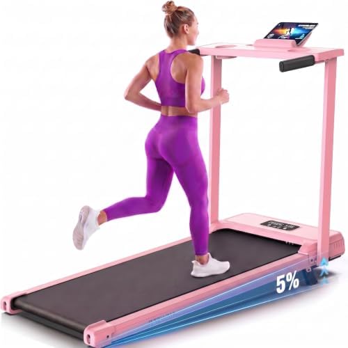 ANCHEER Incline Walking Pad with Handle Bar, Foldable Treadmill-Home/Office by YourHealthyLifestyle