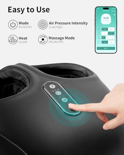 Nekteck Foot Massager with Remote APP Control, HSA Eligible FSA - Image 2