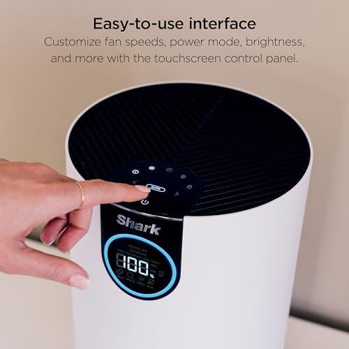 Shark Clean Sense Air Purifier Max, HP201, White - Image 5