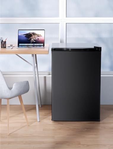 COWSAR 4.4 Cu.Ft Mini Dorm Fridge without Freezer for Bedroom, Black - Image 6